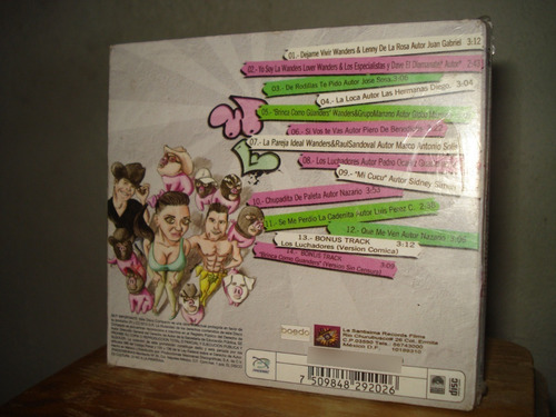 Cd Wanders Lover De Paleta Sellado
