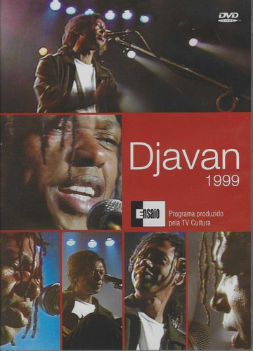 Dvd - Djavan - 1999 Programa Ensaio Tv Cultura - Lacrado