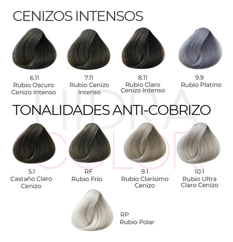 Tinte Para Cabello Hidracolor Naturales 90 Ml + Peróxido Tono 9.33 rubio clarísimo dorado intenso