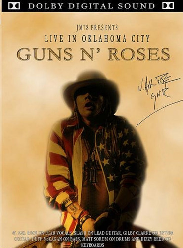 Guns N' Roses - Live Oklahoma 1992 (bluray)
