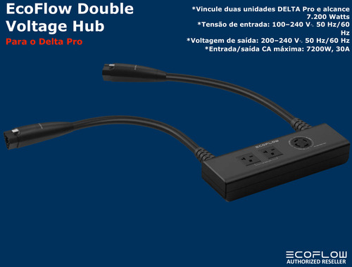 Ecoflow Double Voltage Hub Para Delta Pro Avista