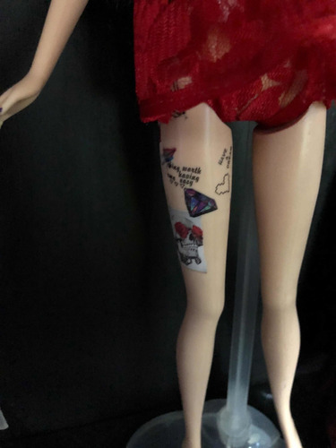 Tatuajes Para Barbie O Muñecas Similares