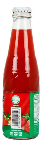 20 Pzas Bebida Boing Con 10% De Pulpa De Fresa 237 Ml