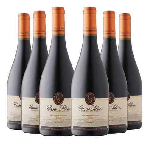 6 Vinos Casa Silva Gran Terroirs Syrah