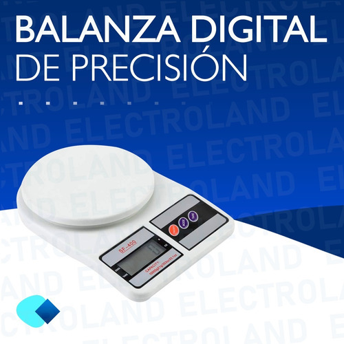 Imagen 2 de 10 de Balanza Alimentos Cocina Digital 1gr A 10kg Alta Precision