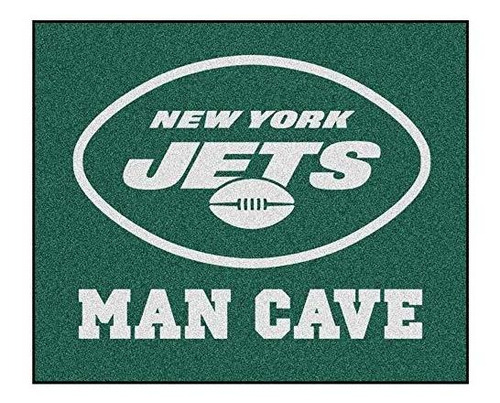 Fanmats 14347 Nfl New York Jets Nylon Universal Man Cave Tai