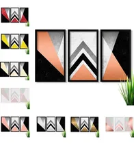 Comprar Conjunto Kits Quadros Decorativos Sala Abstrato Vidro Cobre