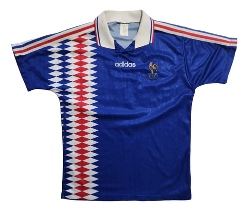 Jersey Francia adidas 1994 #10 Patrice Loko