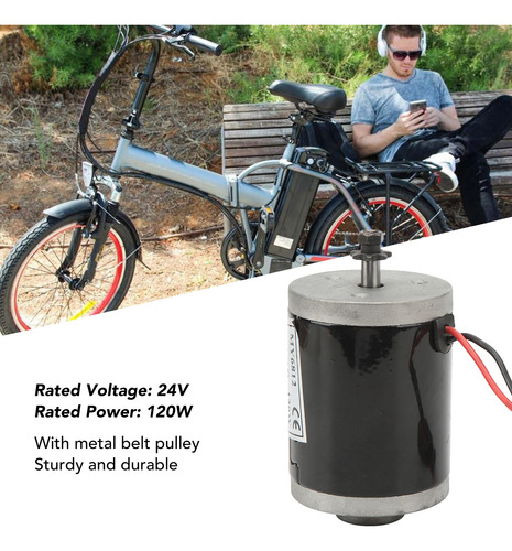 Motor Eléctrico Cepillado 24v120w De Aleación De Aluminio De