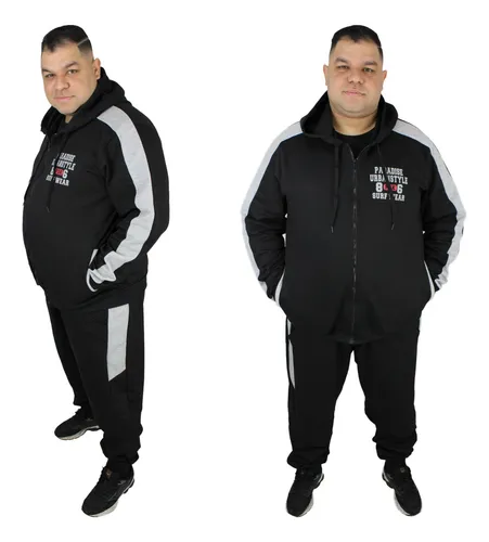 Kit Blusa De Frio E Cal a De Moletom Grosso Plus Size Barato
