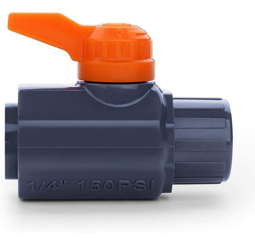 Válvula De 1/4 Para Laboratorio Con Kit Pvc C-80 Alta Calida