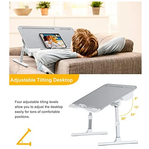Escritorio Laptop Cama, Escritorio Ajustable Laptops De...