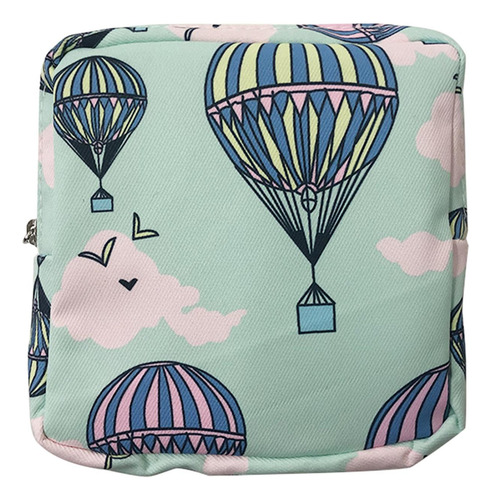 2 Bolsa De Almacenamiento De Servilletas Globo Verde