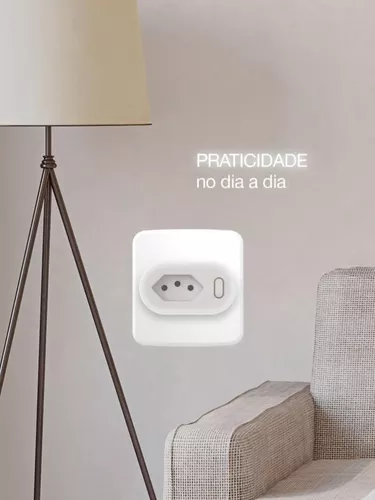 Sonoff S26 Wifi Tomada Inteligente Padrão Brasil 110v - 220v Cor Branco