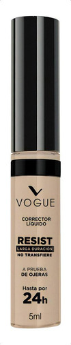 Corrector Líquido A Prueba De Agua Vogue Tono Natural