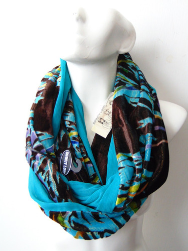 Collection Eighteen Foulard Bufanda Accesorio Turquoise 