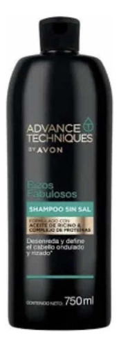  Avon Shampoo Sin Sal Rizos Fabulosos 750 - mL