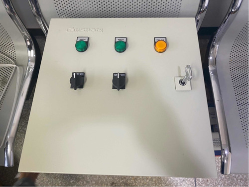 Tablero Control 2 Bombas De Piscinas. 2 Y 3 Hp. 220v. Monof.