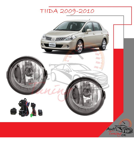 Halogenos Nissan Tiida 2009-2010