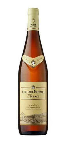 Vino Etchart Privado Torrontes 750ml Vino Blanco Botella 