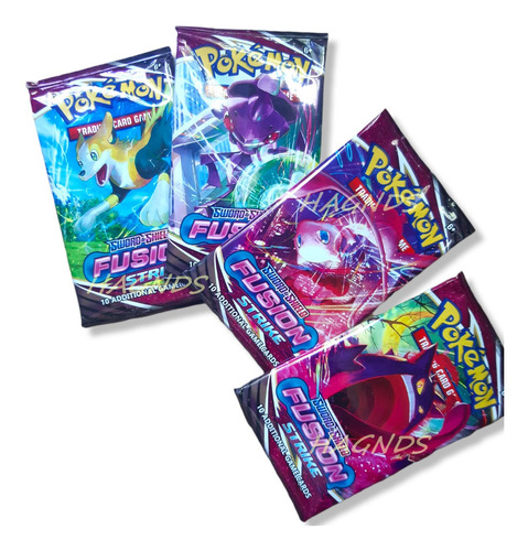 Cartas Pokemon Tcg Sword & Shield Nuevo Booster X4 Premium 