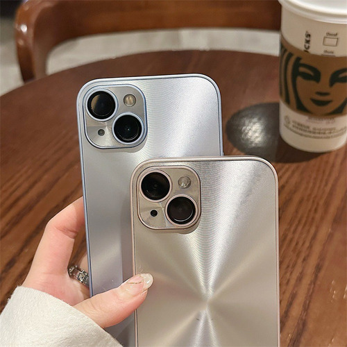 Y Funda Para iPhone Resistente De Uso Rudo Con Textura Láser