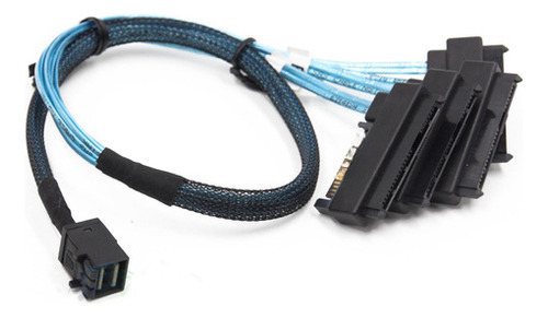 Mini Sas Sff-8643 4 Sff-8482 29pin Conectores + Cable De Ali