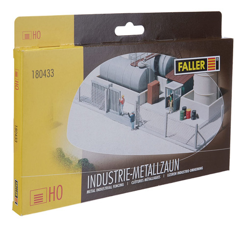 180433 Valla Industrial Metalica Paisaje Accesorio Kit