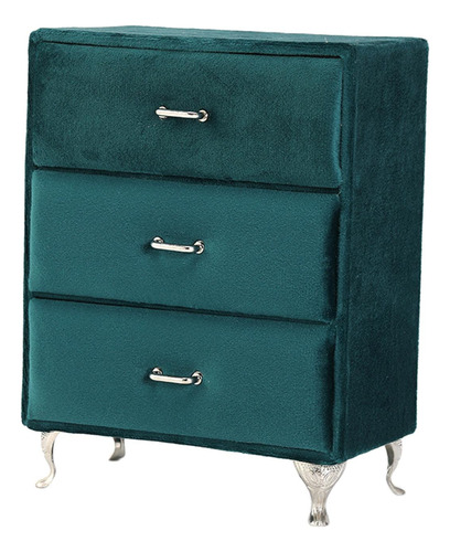 Miniatura Muñecas Accesorios Gabinetes De Pisos Verde