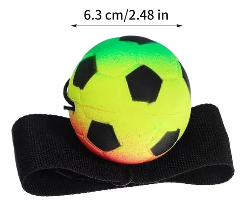 Set De 4 Pelotas De Muñeca Con Cuerda: Ejercicio Divertido Para Niños Y Adultos | Balón De Devolución Portátil