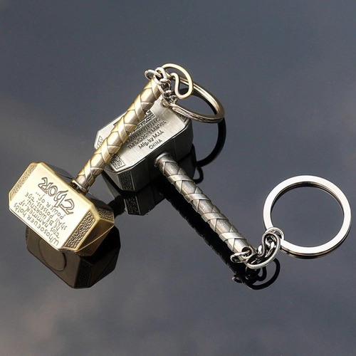 Llavero Avengers De Coleccion Martillo De Thor Metal Regalo