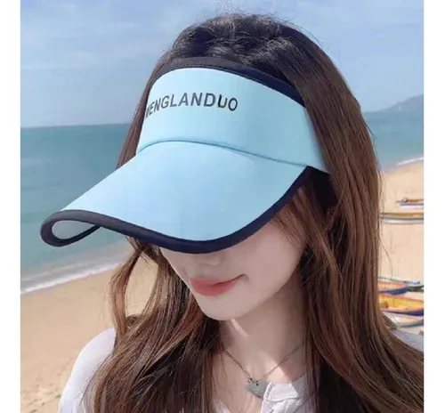 Gorra De Verano Violeta De Seda Helada Con Ala Larga, Sombre
