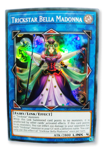 Yugi-oh! Trickstar Bella Madonna Mp19-en021 Super