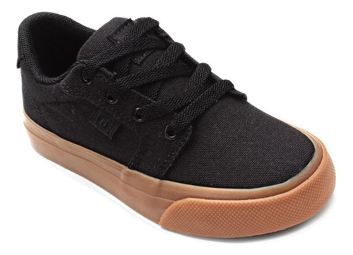 Tênis Dc Anvil Tx La Black/black/gum