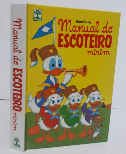 Livro Manual Do Escoteiro Mirim Walt Disney