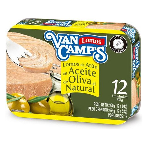 Atun Van Camps En Aceite X 12un