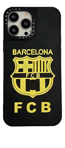 Funda Case Fc Barcelona Estilo Casetify Para iPhone