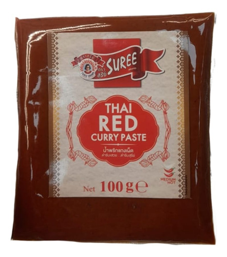 Curry Rojo Pasta Sachet 100gr
