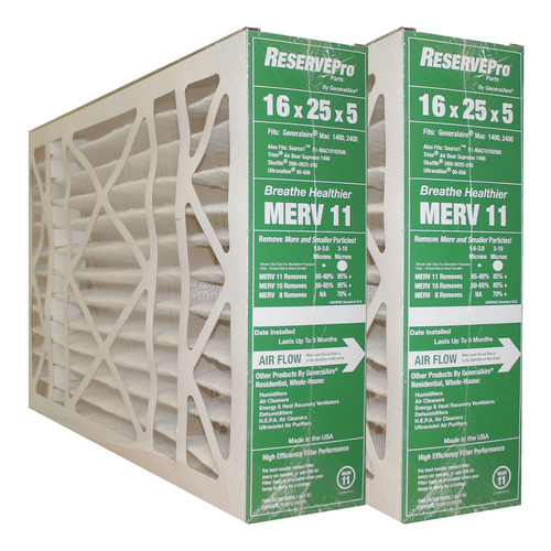 Generalaire Merv Para Filtro Horno Gf Reservepro Tamaño Caja