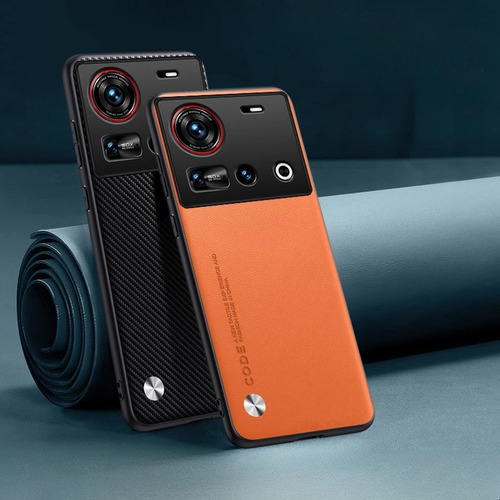 ·/funda Para Nubia Z70 Ultra Cáscara De Piel Simple+mica