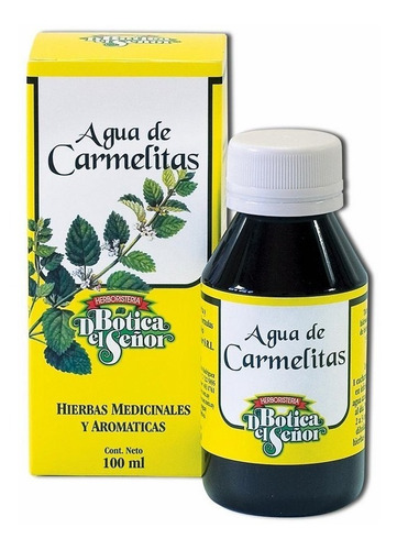 Tintura Agua De Carmelitas Botica Del Señor 100ml