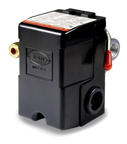 Switch De Presión Para Compresor 120-150 Psi 120/220v  1/4p Color Negro Frecuencia 60Hz