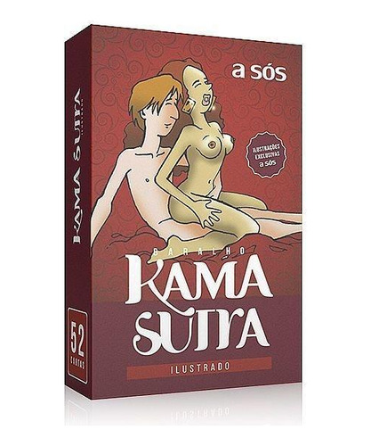 Baralho Kama Sutra Cards Ilustrado Com 52 Posições