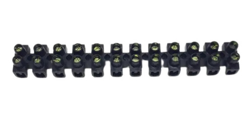 Imagen 3 de 6 de Pack 10 Regletas De Conexión Plástica 12 Polos 4mm