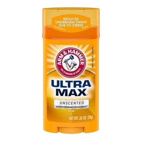 Desodorante Ultra Max Arm & Hammer Unscented Sin Olor