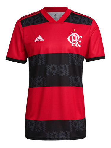 Imagem 1 de 5 de Camisa Flamengo Jogo 1 adidas 2021