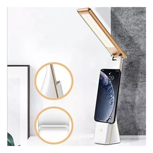 Lampara De Mesa Led Sensor Tactil Plegable Portátil Usb