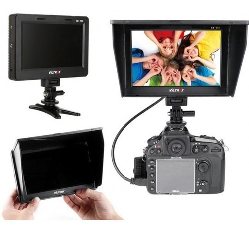 Monitor De Campo Viltrox Dc-70ii, 4k, 7'' Batería, Cargador