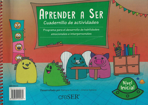 Aprender A Ser Inicial - Cuadernillo De Acttividades  Creser