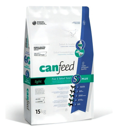 Can Feed Super Premium Light X 15kg Envio.t.pais Il Cane Pet